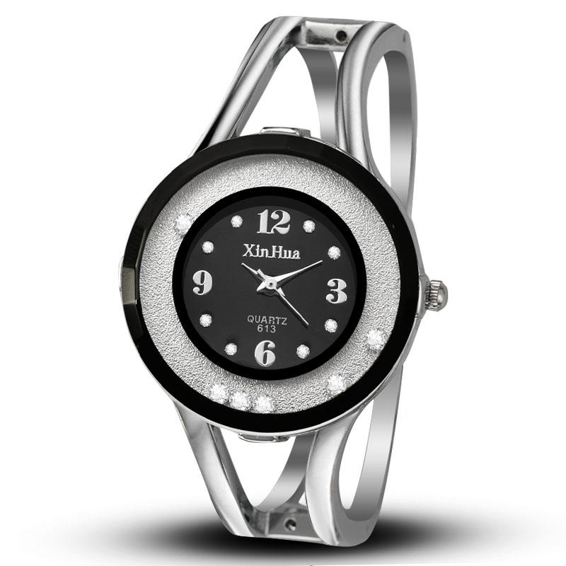 Women Watches Bracelet Relogio Feminino Quartz Fashion Bangle Watch Womens Crystal Stainless Steel Wristwatch Bayan Kol Sat чорний
Women Watches Bracelet Relogio Feminino Quartz Fashion Bangle Watch Womens Crystal Stainless Steel Wristwatch Bayan Kol Sat чорний