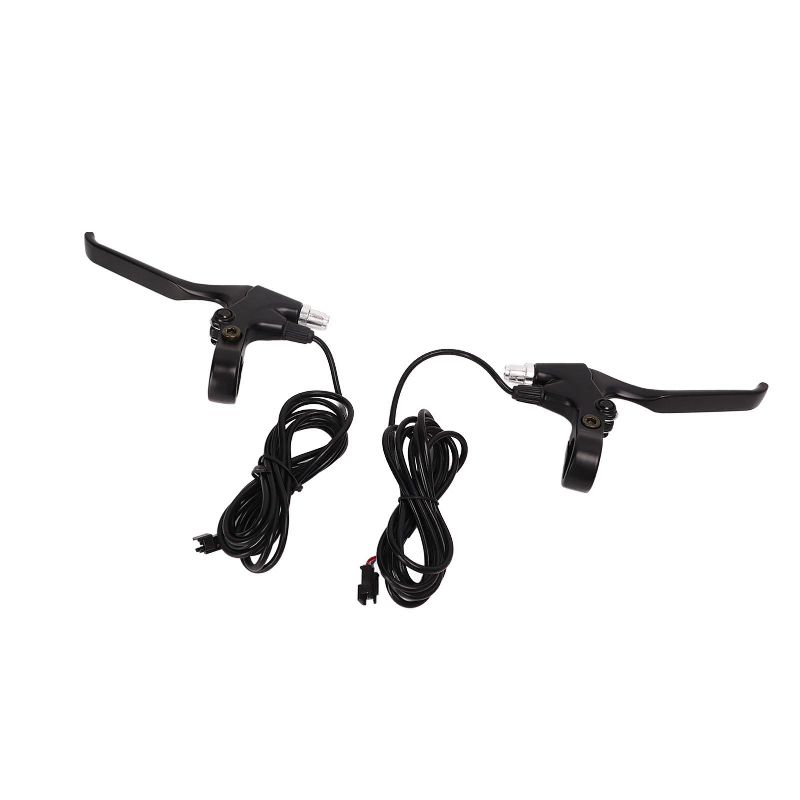 1 Pair Electric Bike Brake Levers Aluminium Alloy Waterproof Bike Electric Brake Handle Grip for 22mm Handlebar Black
1 Pair Electric Bike Brake Levers Aluminium Alloy Waterproof Bike Electric Brake Handle Grip for 22mm Handlebar Black