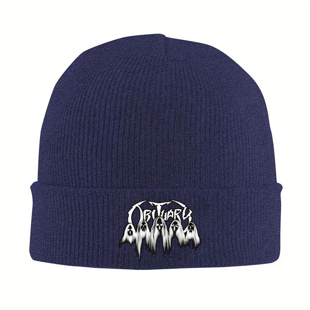 1pc Obituarys Band Bonnet Hats Knitted Hat Unisex Women Street Warm Soft Beanie Hats Spring Outdoor Sport Design Caps
1pc Obituarys Band Bonnet Hats Knitted Hat Unisex Women Street Warm Soft Beanie Hats Spring Outdoor Sport Design Caps