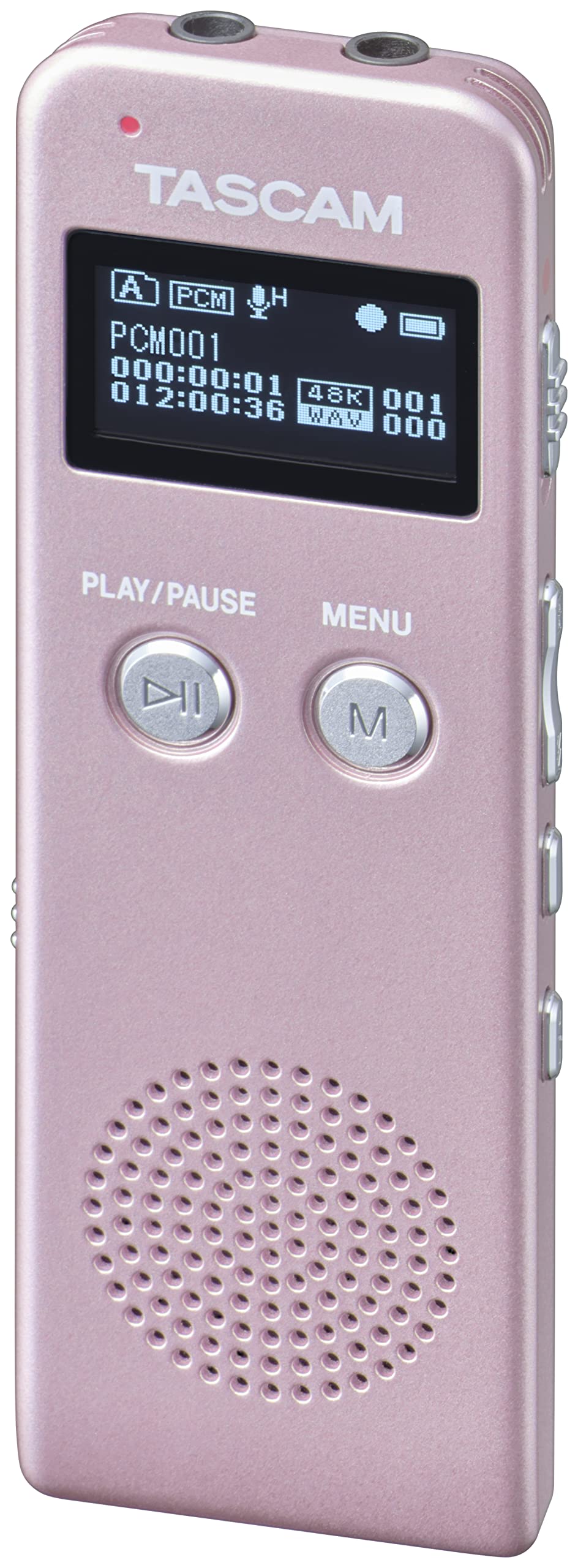 TASCAM Wide FM Radio Voice Recorder Pink IC Recorder Meeting Recording Minutes Voice Memo Memo Music Player Small Japanese Manufacturer Speaker
TASCAM Wide FM Radio Voice Recorder Pink IC Recorder Meeting Recording Minutes Voice Memo Memo Music Player Small Japanese Manufacturer Speaker
