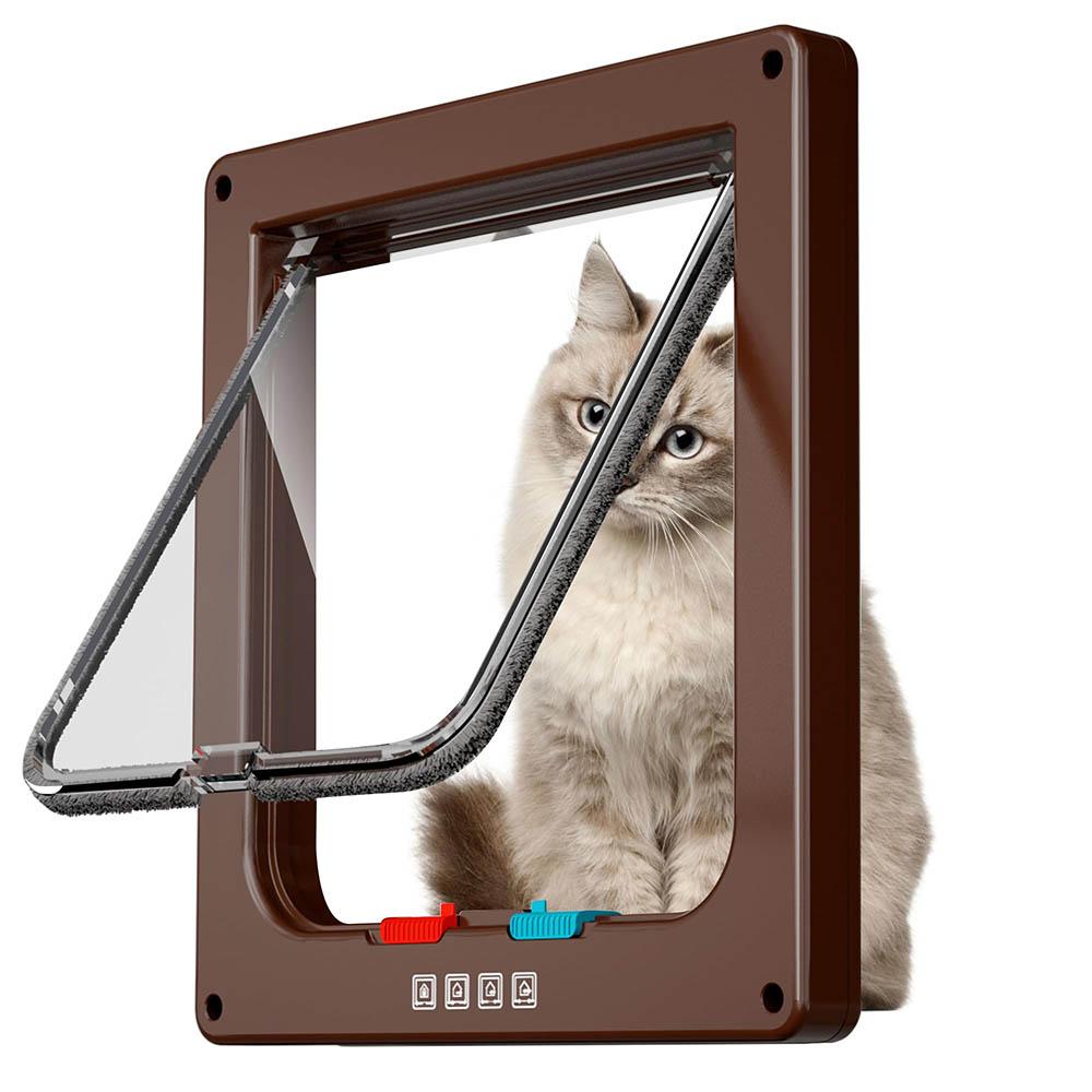 Cat Door Flap Extra Large 11x 9.8in 4 Way Locking Security Flap Door Weatherproof Pet Door Kit for Dog Cat Kitten Puppy Safety S 7.52x7.83x0.78in коричневый
Cat Door Flap Extra Large 11x 9.8in 4 Way Locking Security Flap Door Weatherproof Pet Door Kit for Dog Cat Kitten Puppy Safety S 7.52x7.83x0.78in коричневый