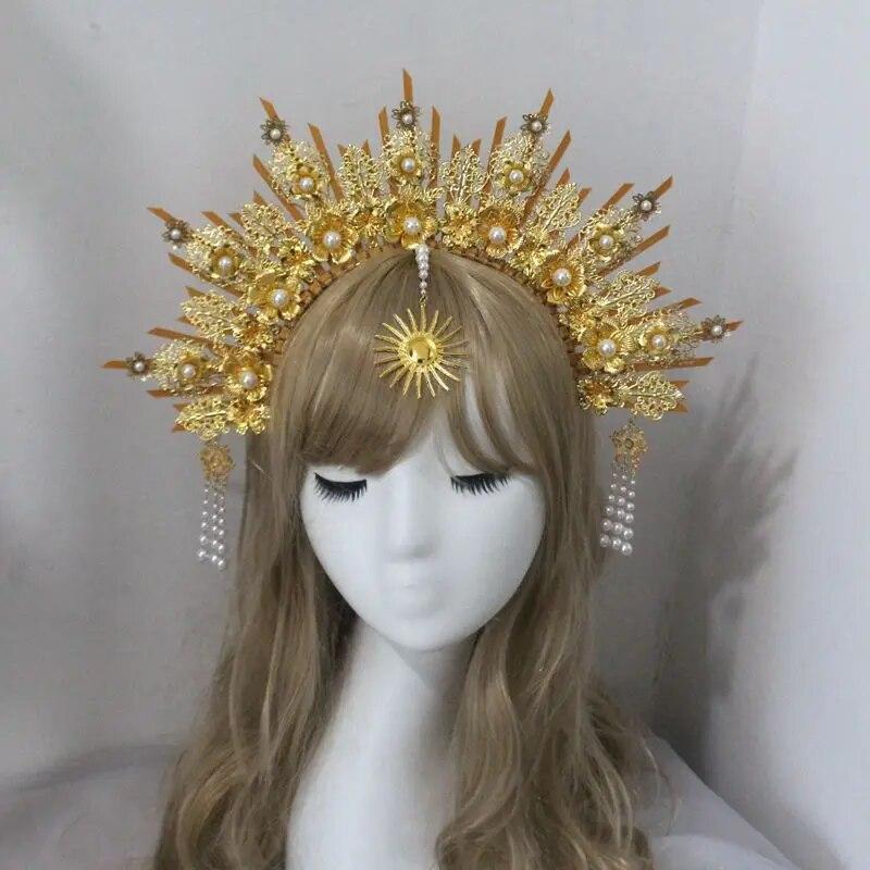 DIY Kit Zip Tie Goddess Halo Crown Головной убор Золото Солнечные лучи Небесные Беременность Головной убор для беременных Тиара для фотосессии
DIY Kit Zip Tie Goddess Halo Crown Головной убор Золото Солнечные лучи Небесные Беременность Головной убор для беременных Тиара для фотосессии