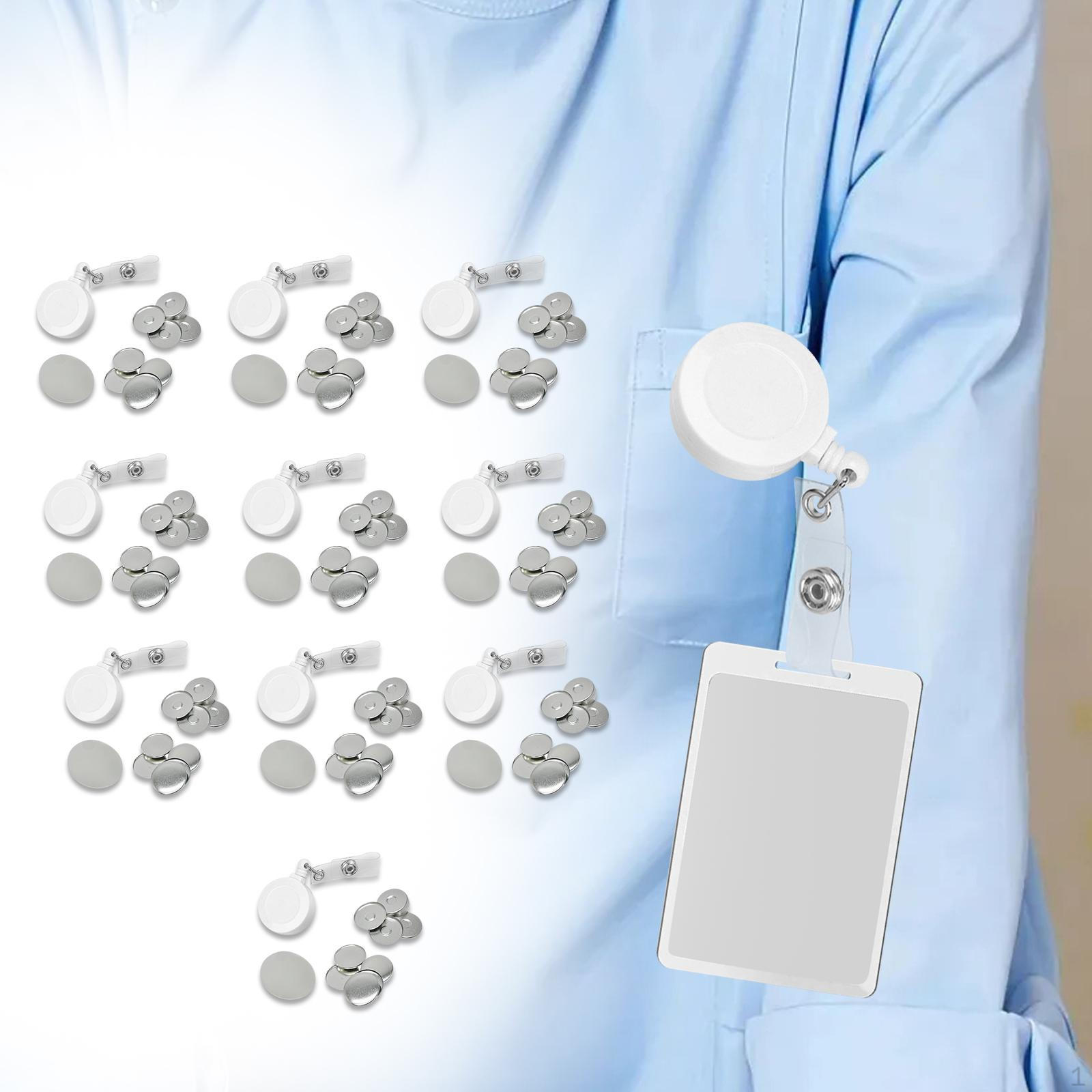 10 шт., выдвижной держатель для бейджа, брелок для ключей, сделай сам, легкая пряжка, портативная медсестра 32mm White
10 шт., выдвижной держатель для бейджа, брелок для ключей, сделай сам, легкая пряжка, портативная медсестра 32mm White