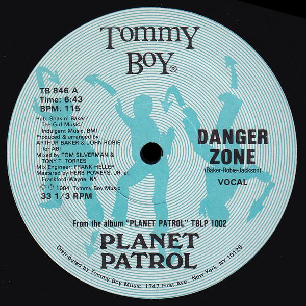 12-дюймовая пластинка PLANET PATROL - Danger Zone TB846 Tommy Boy 1984 US Танцевальная и Электронная Б/У
12-дюймовая пластинка PLANET PATROL - Danger Zone TB846 Tommy Boy 1984 US Танцевальная и Электронная Б/У