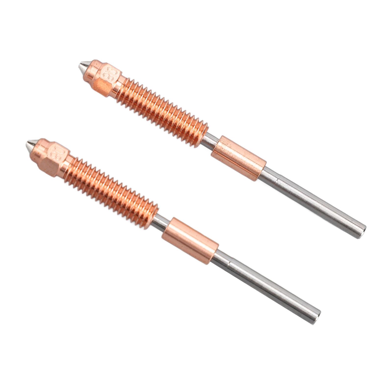 2 шт. для сопла K1C 0,8 мм полностью металлические 30 мм3/с высокий поток 600 мм/с высокоскоростная печать 3D-принтер быстрый
2 шт. для сопла K1C 0,8 мм полностью металлические 30 мм3/с высокий поток 600 мм/с высокоскоростная печать 3D-принтер быстрый