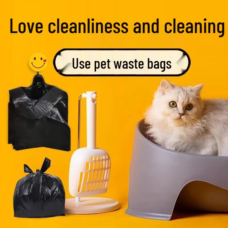 Portable Black Dog Poop Bags - Disposable Pet Waste Cleanup 100 Black Pet Poop Bags 17x28cm
Portable Black Dog Poop Bags - Disposable Pet Waste Cleanup 100 Black Pet Poop Bags 17x28cm