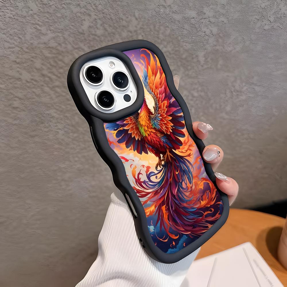 Luxury Phoenix Mobile Cell Phone Case for iPhone 17 16 15 14 13 12 11 Air Pro Max Plus Wavy Edge TPU Colorful Cover Cover Luxury iPhone 13
Luxury Phoenix Mobile Cell Phone Case for iPhone 17 16 15 14 13 12 11 Air Pro Max Plus Wavy Edge TPU Colorful Cover Cover Luxury iPhone 13