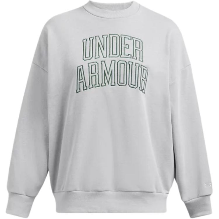 Under Armour Icon Heavyweight Terry Soft Comfortable Crew Neck Pullover Long Sleeve American College Sweatshirt Women sweatshirt 1386493-011 XL
Under Armour Icon Heavyweight Terry Soft Comfortable Crew Neck Pullover Long Sleeve American College Sweatshirt Women sweatshirt 1386493-011 XL