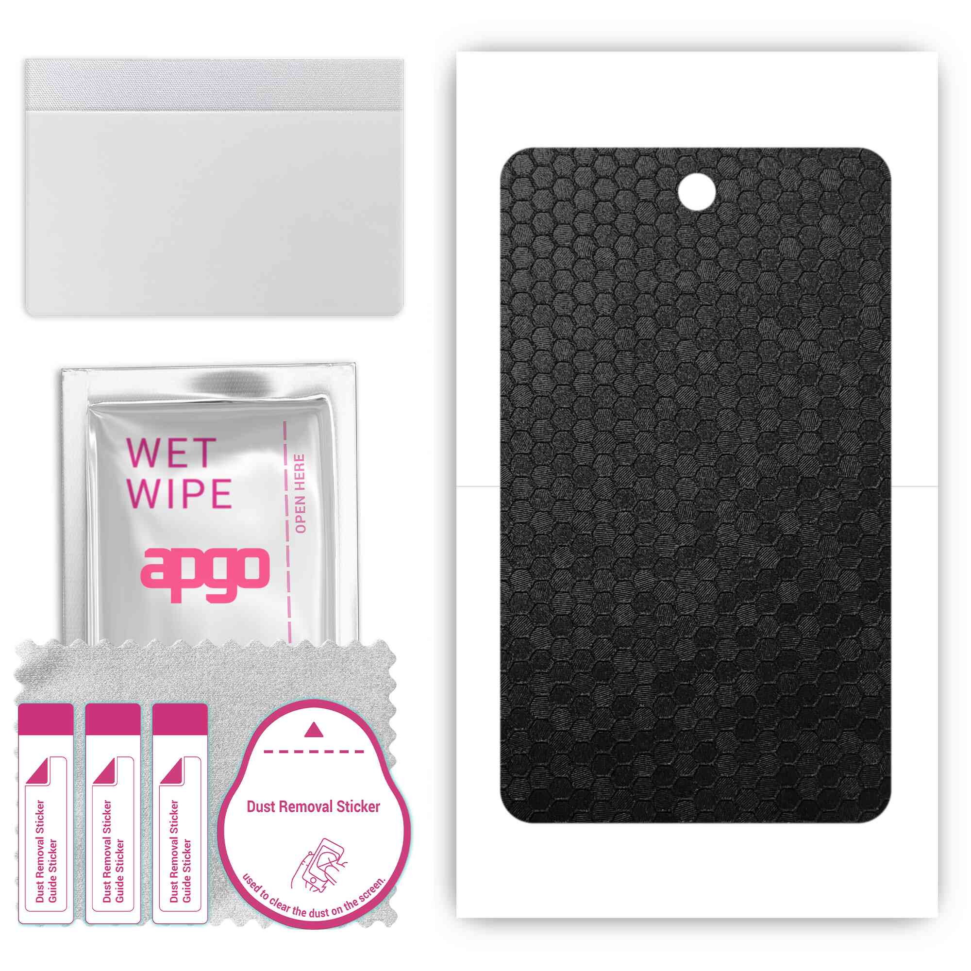 apgo skin sticker film foil vinyl for the BACK compatible with Alcatel 3T 8, scratch-resistant, easy to install - Black Honeycomb
apgo skin sticker film foil vinyl for the BACK compatible with Alcatel 3T 8, scratch-resistant, easy to install - Black Honeycomb