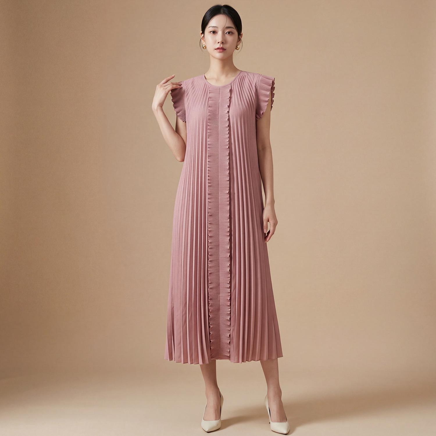 Elegant Summer Plus Size Evening Dress: Light Luxury Pleated Design One Size розовый
Elegant Summer Plus Size Evening Dress: Light Luxury Pleated Design One Size розовый