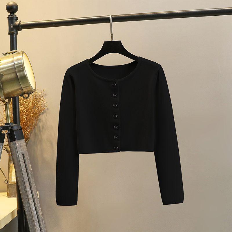 V-neck High Waist Knit Cardigan Shawl Small Coat Black XL
V-neck High Waist Knit Cardigan Shawl Small Coat Black XL