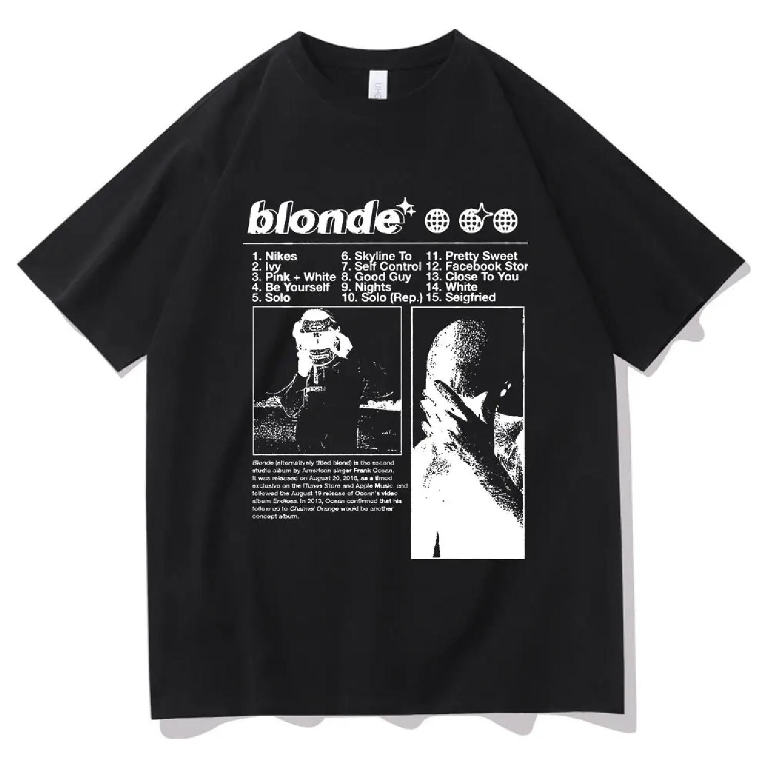 Best Famous Rapper Frank Hip Hop Oversized T Shirts Ocean Fashion Streetwear Men s Blond T-Shirt Men Women Vintage Casual Tees XXXXXL чорний
Best Famous Rapper Frank Hip Hop Oversized T Shirts Ocean Fashion Streetwear Men s Blond T-Shirt Men Women Vintage Casual Tees XXXXXL чорний