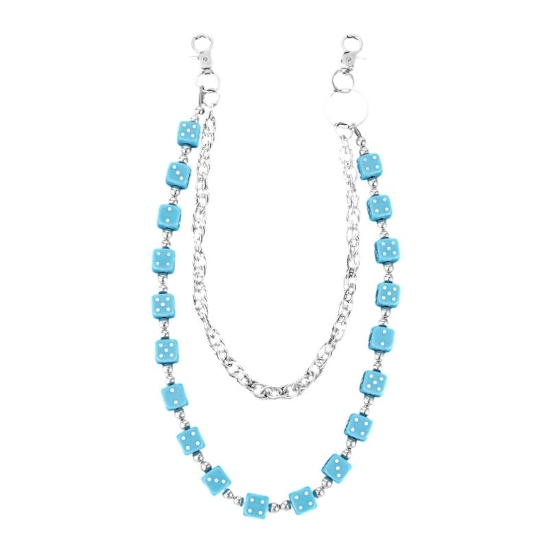 Elegant Dices Designs Waist Chain Body Jewelry For Parties Gifts Acrylic Fashion Accessory
Elegant Dices Designs Waist Chain Body Jewelry For Parties Gifts Acrylic Fashion Accessory