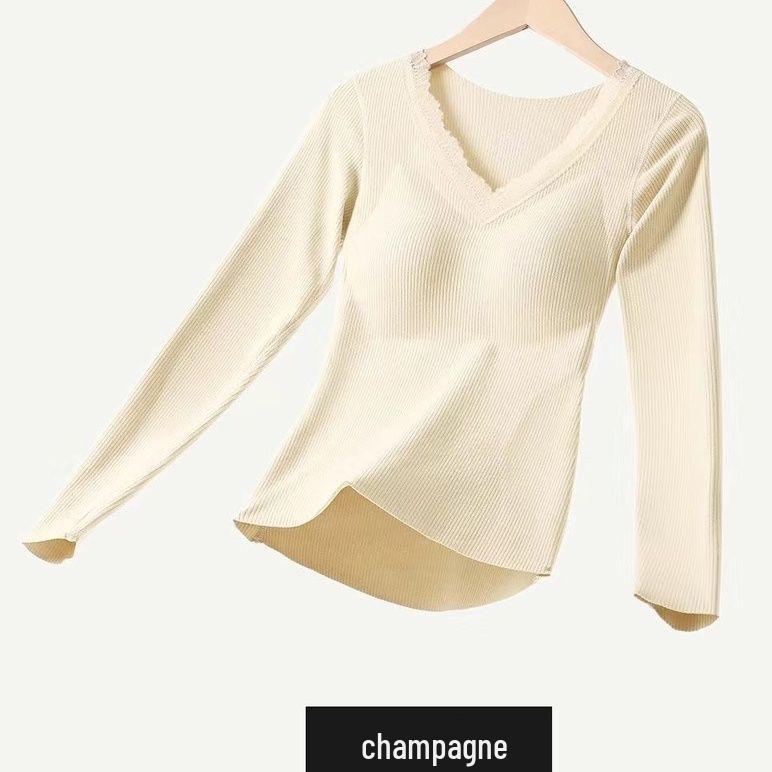 2025 Stylish Cashmere Wool & Silk Warm Base Layer with Built-in Bra Pads M шампанського
2025 Stylish Cashmere Wool & Silk Warm Base Layer with Built-in Bra Pads M шампанського