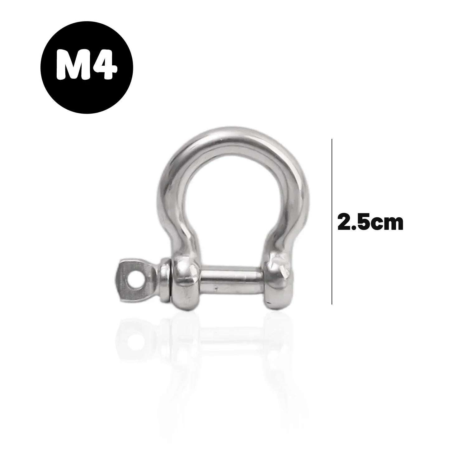 1/10pcs M4/M5/M6/M8 D Rings Shackles Heavy Duty D Bow Link Shackle Rings Hook D-Type Lifting Rigging Boat Hardware Tools
1/10pcs M4/M5/M6/M8 D Rings Shackles Heavy Duty D Bow Link Shackle Rings Hook D-Type Lifting Rigging Boat Hardware Tools
