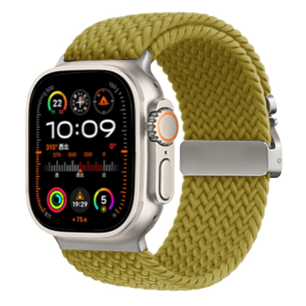Braided Strap for Apple Watch Series 10 9 8 7 SE 6 5 4 3 2 1 42mm 41mm 40mm 38mm Watch Band 24mm Parachute Buckle Midnight Blue
Braided Strap for Apple Watch Series 10 9 8 7 SE 6 5 4 3 2 1 42mm 41mm 40mm 38mm Watch Band 24mm Parachute Buckle Midnight Blue