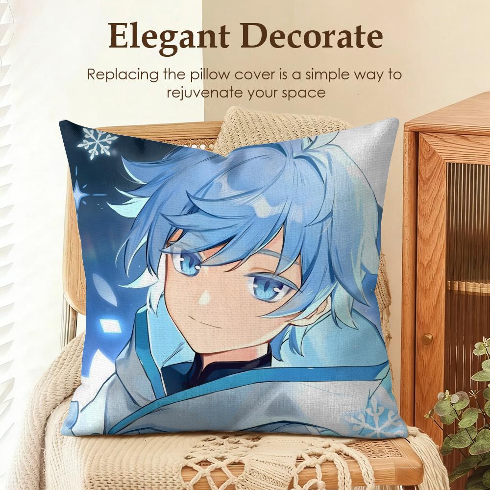 Chongyun genshin impact Cushion Cover Natural Linen Organic Fabric DoubleSided Printing Sofa Home Decor Gift Pillow Case 30x30cm
Chongyun genshin impact Cushion Cover Natural Linen Organic Fabric DoubleSided Printing Sofa Home Decor Gift Pillow Case 30x30cm