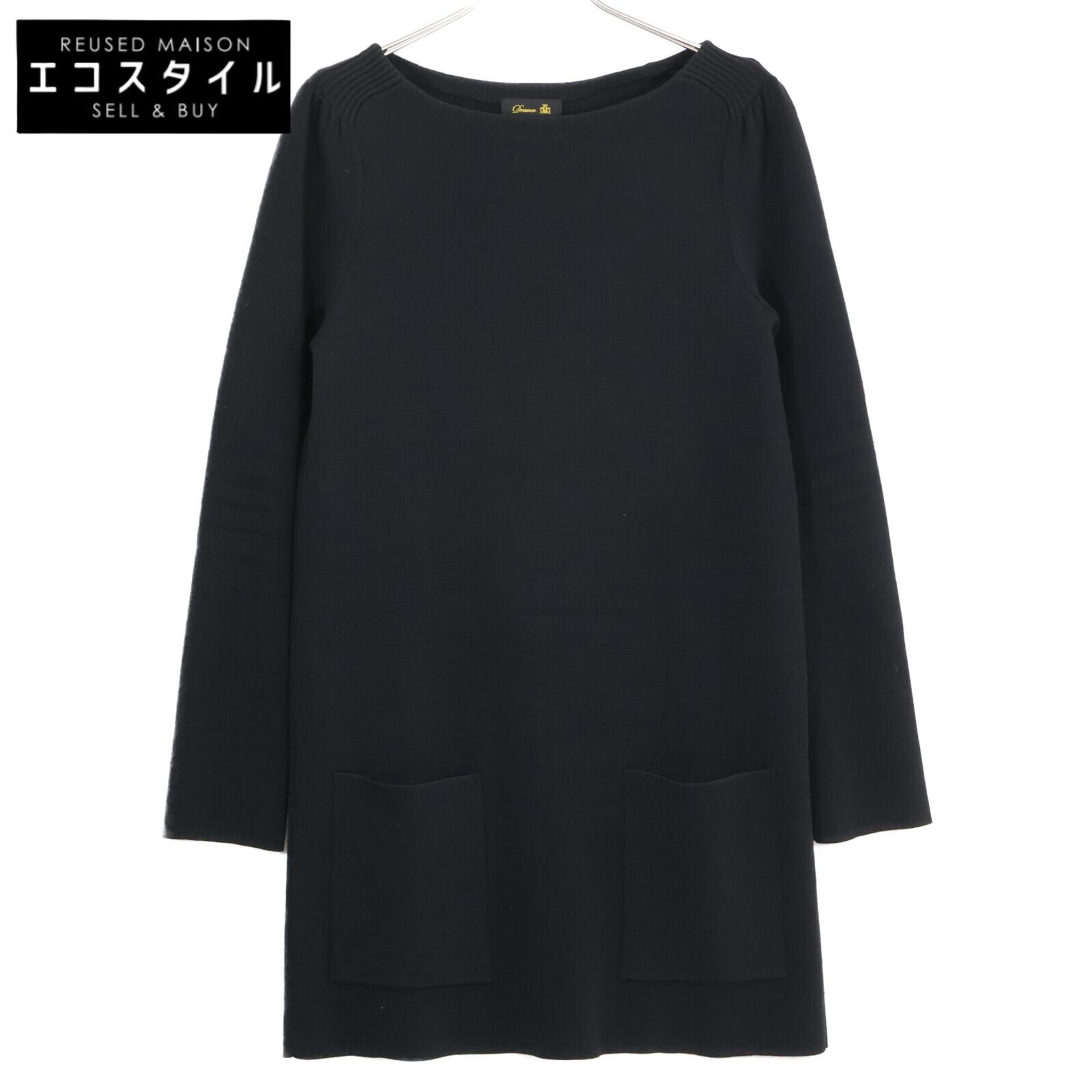 DRAWER Black knit dress dress 2 blackUsed
DRAWER Black knit dress dress 2 blackUsed