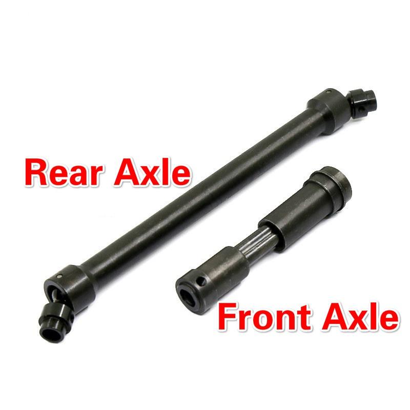 2pcs Rear axle Metal Rear Center Drive Shaft for Tra 1/7 UDR 6061-T 6Metal (1pc Front axlee+1pc Rear axle) 1pc
2pcs Rear axle Metal Rear Center Drive Shaft for Tra 1/7 UDR 6061-T 6Metal (1pc Front axlee+1pc Rear axle) 1pc