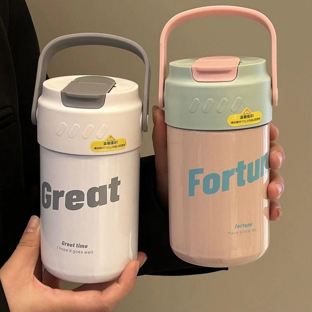 With Straw Vacuum Insulated Bottle 500ml Vacuum Cup Insulated Water Bottle for Student Kids 500ml-black
With Straw Vacuum Insulated Bottle 500ml Vacuum Cup Insulated Water Bottle for Student Kids 500ml-black