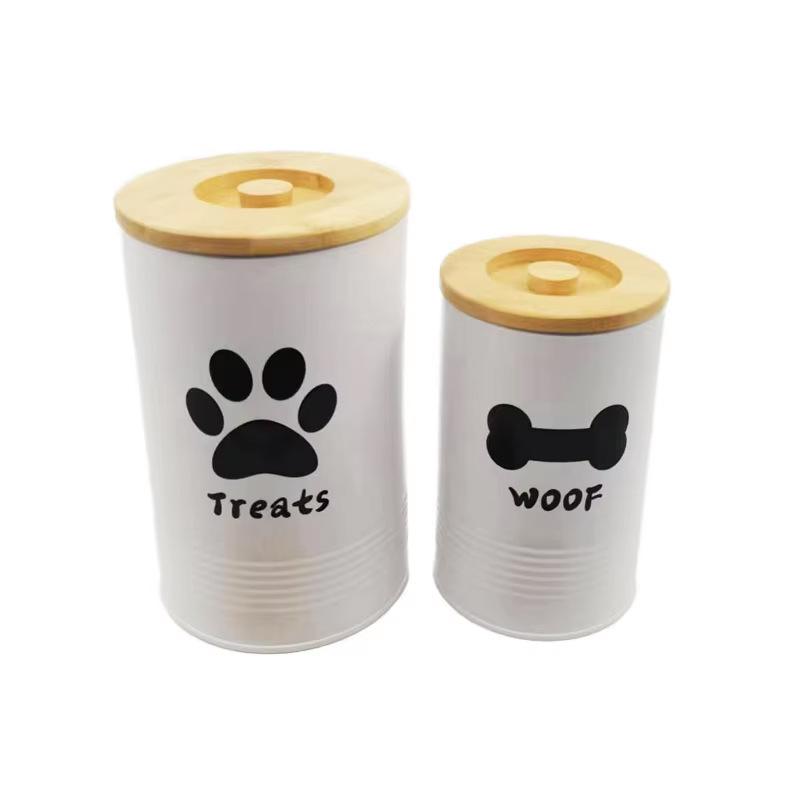 Cross border set household pet food storage box cat dog snack bone storage bucket large capacity dog food metal sealed jar
Cross border set household pet food storage box cat dog snack bone storage bucket large capacity dog food metal sealed jar