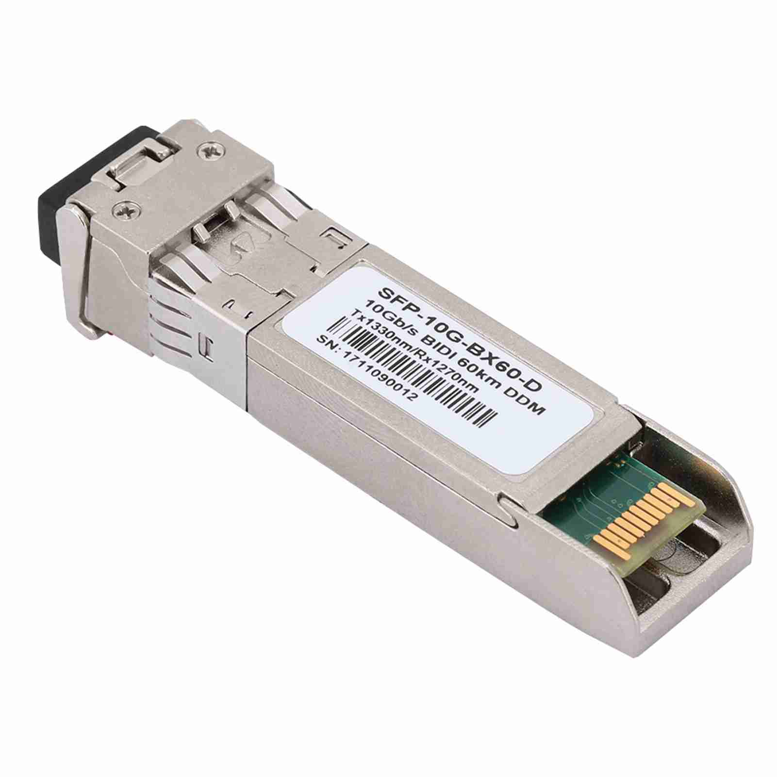 AIQ-YP19011 SFP-10G BX60-D 60KM 10 Gigabit Single mode Dual Fiber Transceiver Optical Module
AIQ-YP19011 SFP-10G BX60-D 60KM 10 Gigabit Single mode Dual Fiber Transceiver Optical Module
