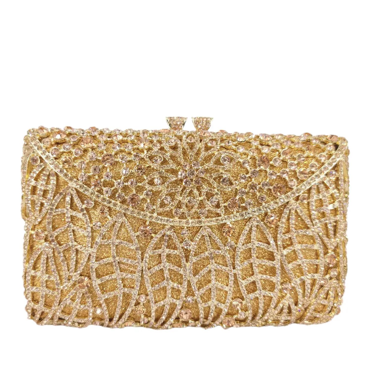 Boutique De FGG Bling Crystal Clutch Bags Flower Evening Bags and Clutches for Women Formal Wedding Party Rhinestone Handbags Small Size
Boutique De FGG Bling Crystal Clutch Bags Flower Evening Bags and Clutches for Women Formal Wedding Party Rhinestone Handbags Small Size