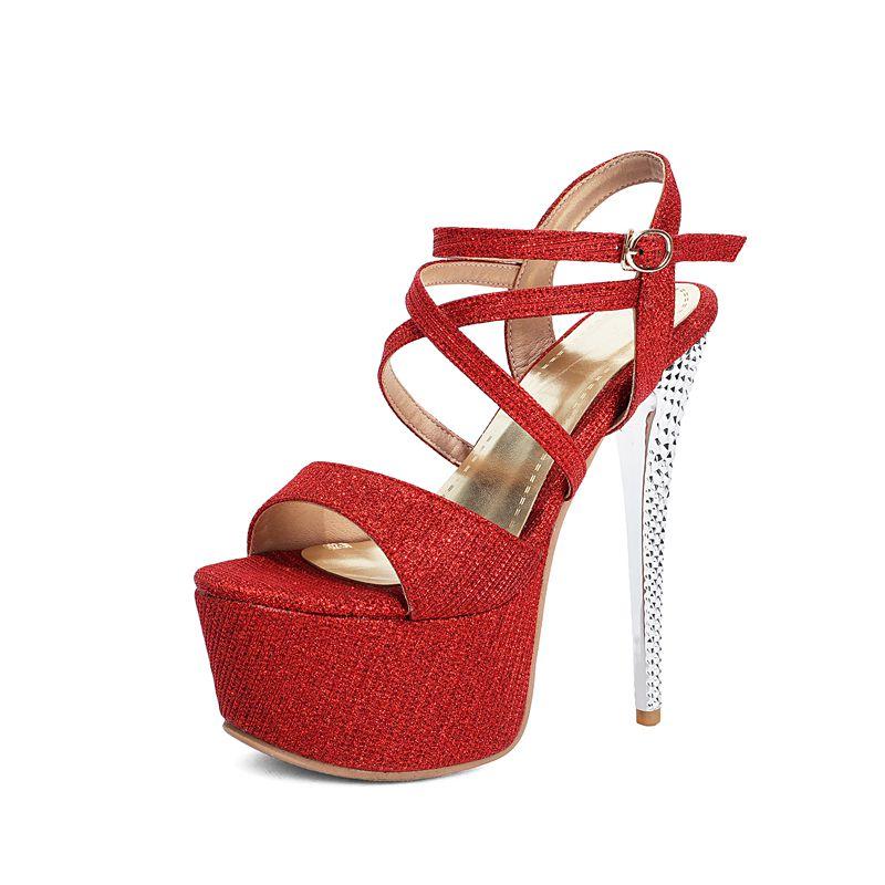 Purple Women Sandals Round Toe 16.5cm Stiletto Heel 6.5cm Platform Buckle Strap Plus Size 45 46 47 Sexy Party Shoes 39 червоний
Purple Women Sandals Round Toe 16.5cm Stiletto Heel 6.5cm Platform Buckle Strap Plus Size 45 46 47 Sexy Party Shoes 39 червоний