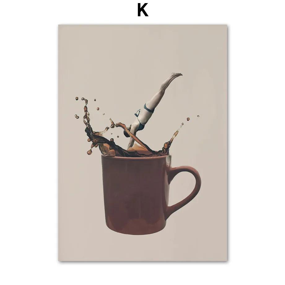 Забавное абстрактное настенное искусство, холст, живопись, красное вино, кофе, девушка с сэндвичем, постеры и принты, картины для декора гостиной 21x30cm No Framed
Забавное абстрактное настенное искусство, холст, живопись, красное вино, кофе, девушка с сэндвичем, постеры и принты, картины для декора гостиной 21x30cm No Framed