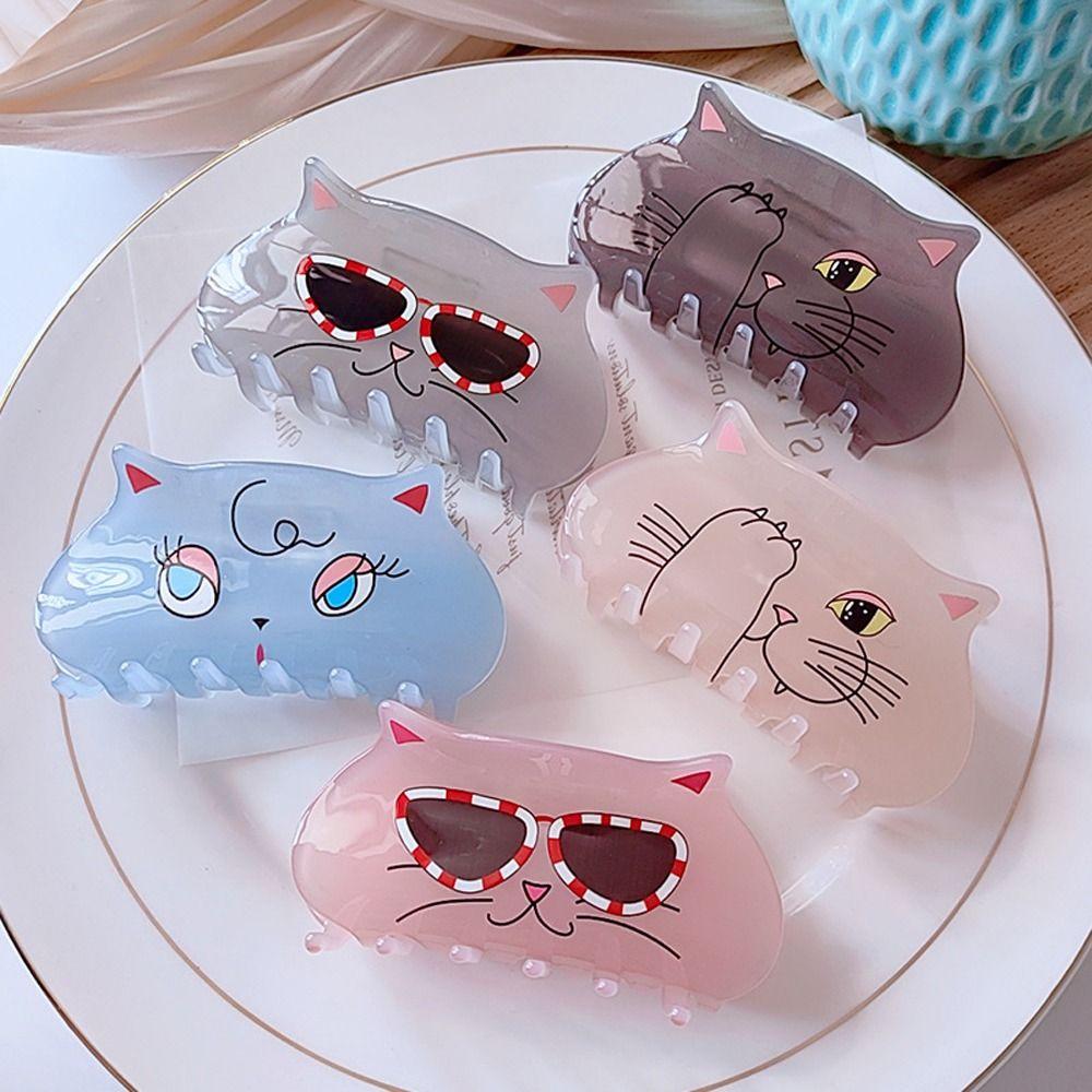 Headdress Gifts For Girls New Headwear Women Shark Clip Cat Hair Claws Acrylic Korean Hair Clips
Headdress Gifts For Girls New Headwear Women Shark Clip Cat Hair Claws Acrylic Korean Hair Clips