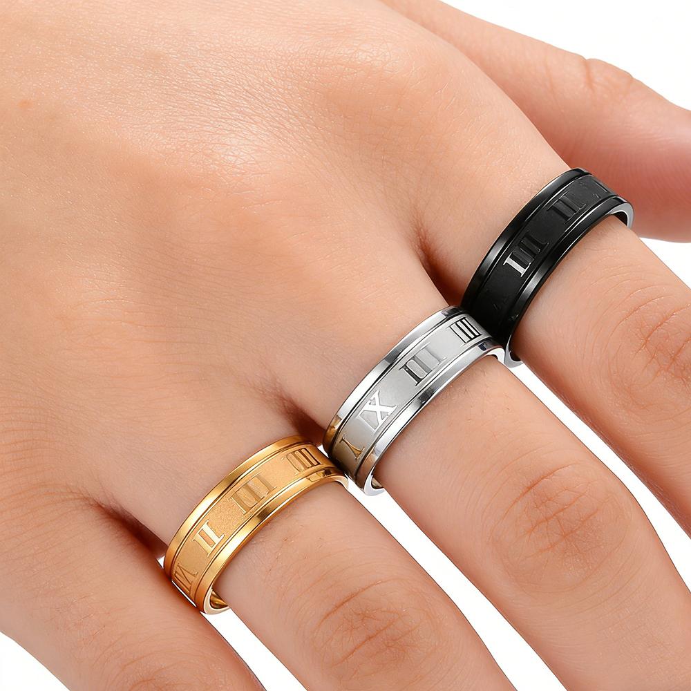 Trendy Classic Simple Stainless Steel Roman Digital Men Women Ring Cool Punk High Quality Zircon Banquet Party Gifts 13 чорний
Trendy Classic Simple Stainless Steel Roman Digital Men Women Ring Cool Punk High Quality Zircon Banquet Party Gifts 13 чорний