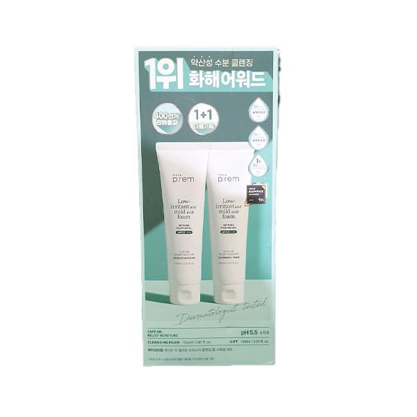 Make P:rem Safe Me Relief Moisture Cleansing Foam 150ml 1+1 One thing
Make P:rem Safe Me Relief Moisture Cleansing Foam 150ml 1+1 One thing