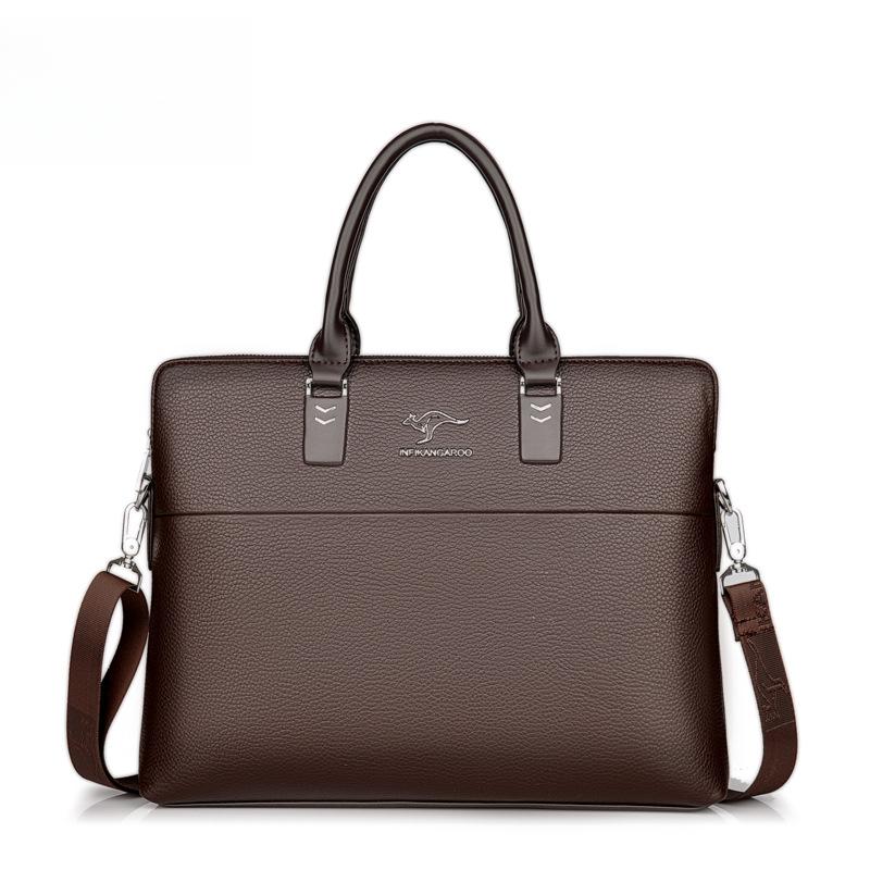 Genuine Men s Handbags High-end Men s Bag Fashion Shoulder Bags Men s Business Bags Crossbody Bags 38cm*5.5cm*26cm коричневий
Genuine Men s Handbags High-end Men s Bag Fashion Shoulder Bags Men s Business Bags Crossbody Bags 38cm*5.5cm*26cm коричневий