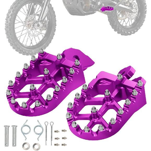 Electric Dirt Bike Footpegs Foot Pegs CNC for Surron Sur Ron Hyper Bee Purple фіолетовий
Electric Dirt Bike Footpegs Foot Pegs CNC for Surron Sur Ron Hyper Bee Purple фіолетовий