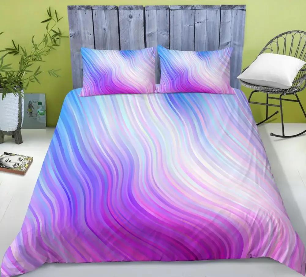 Rainbow Printing Colorful Stripe Comfortable Duvet Quilt Cover Pillowcase Bedding Set Children Bedroom Decoration Home Textile 135x200cm
Rainbow Printing Colorful Stripe Comfortable Duvet Quilt Cover Pillowcase Bedding Set Children Bedroom Decoration Home Textile 135x200cm