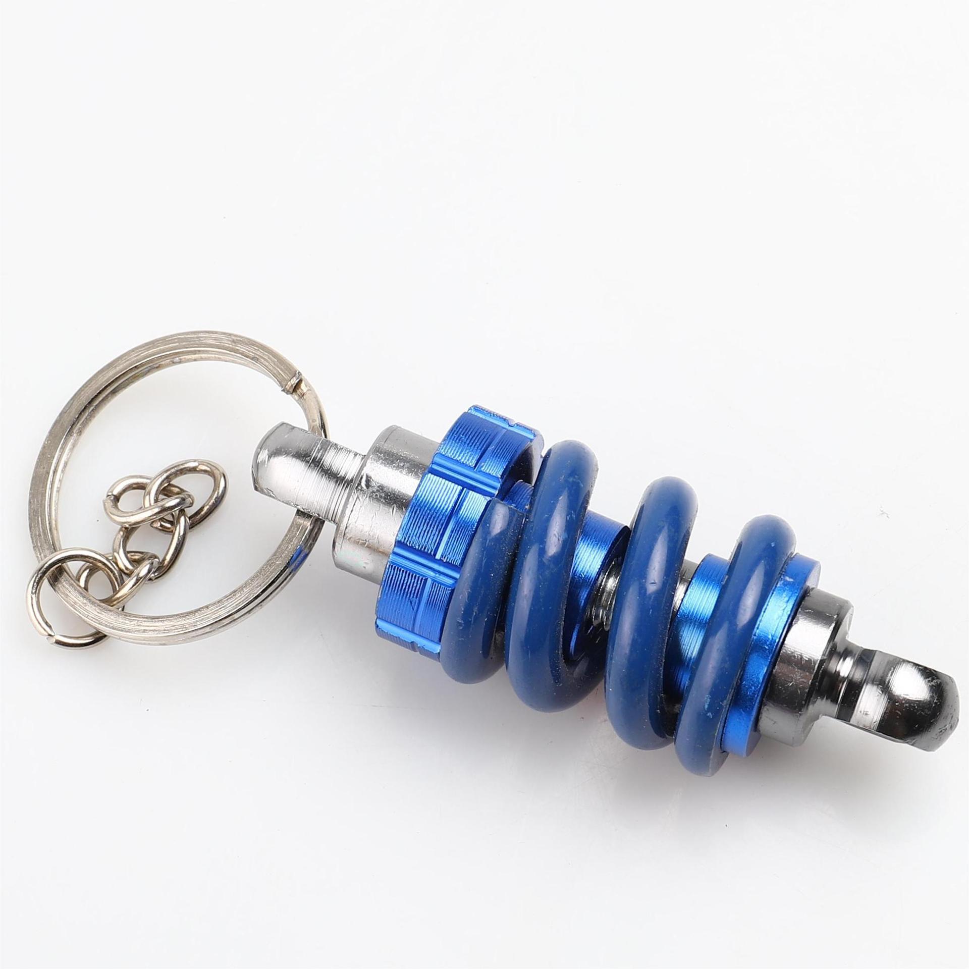 Racing Car Keychain with Shock Absorber Spring Damper синій
Racing Car Keychain with Shock Absorber Spring Damper синій