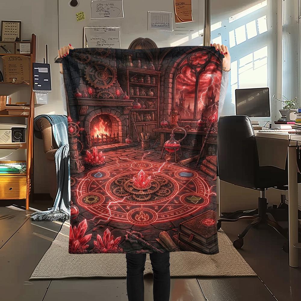 Red mechanical magic element Print Flannel Blanket,High quality Comfortable for All Seasons,Home Decor,Warmth and Comfort,Perfect for Christmas Gifts 80cm x 120cm
Red mechanical magic element Print Flannel Blanket,High quality Comfortable for All Seasons,Home Decor,Warmth and Comfort,Perfect for Christmas Gifts 80cm x 120cm