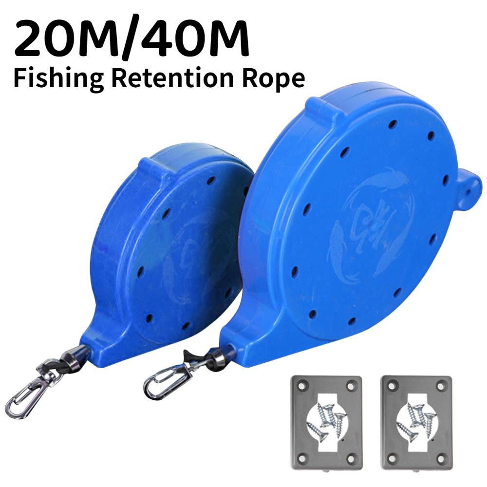20/40M Fishing Rods Lanyard Tether Safety Line Adjustable Sautomatic Fish Slipping Safety Device Retractable Fishing Accessories
20/40M Fishing Rods Lanyard Tether Safety Line Adjustable Sautomatic Fish Slipping Safety Device Retractable Fishing Accessories