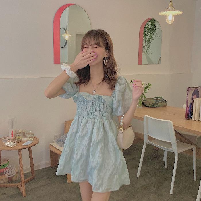 2026 Spring/Summer Floral One-Shoulder Puff Sleeve Dress for Petite Women 2XL (for 58-63 kg) світло-зелений колір
2026 Spring/Summer Floral One-Shoulder Puff Sleeve Dress for Petite Women 2XL (for 58-63 kg) світло-зелений колір