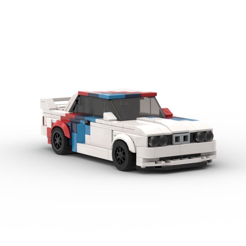Кастомный 8-шиповый гоночный автомобиль BMW E30 M3 MOC Строительные блоки, Совместимые с серией Lego Speed Champions
Кастомный 8-шиповый гоночный автомобиль BMW E30 M3 MOC Строительные блоки, Совместимые с серией Lego Speed Champions