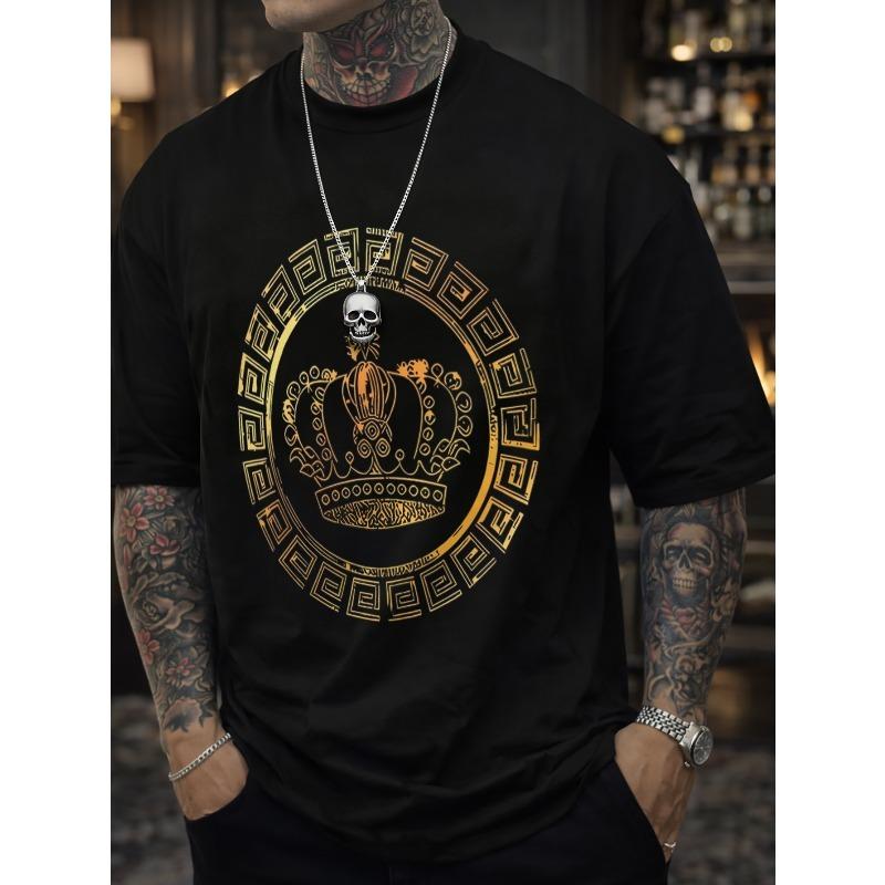 European Size Men S T-Shirt, Casual Round Neck Tee, Suitable for All Seasons S чёрный
European Size Men S T-Shirt, Casual Round Neck Tee, Suitable for All Seasons S чёрный