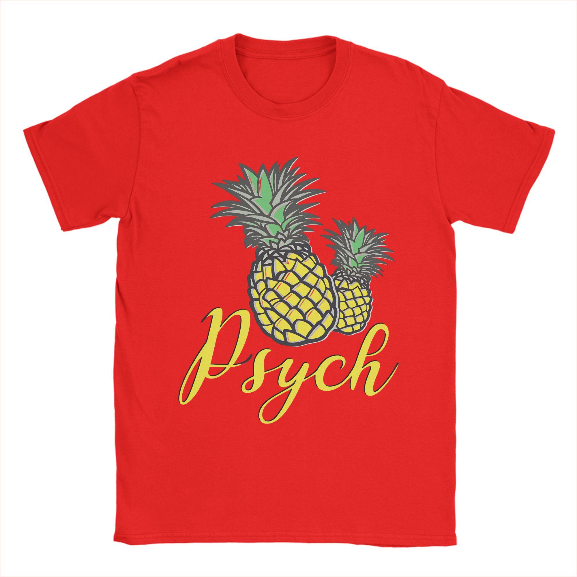 Psych Pineapple Mens T Shirt Fashion Tee Shirt Short Sleeve Round Neck TShirt 100 Cotton Gift Idea Clothing S
Psych Pineapple Mens T Shirt Fashion Tee Shirt Short Sleeve Round Neck TShirt 100 Cotton Gift Idea Clothing S