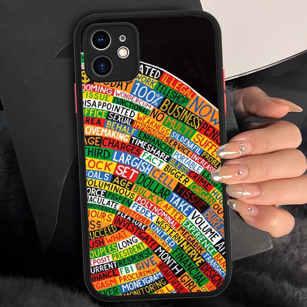 Vintage Fashion Design Radiohead For IPhone Air 16 15 14 Plus 13 12 11 Pro Max Matte Cover Jelly Shockproof Phone Case iphone 12pro max
Vintage Fashion Design Radiohead For IPhone Air 16 15 14 Plus 13 12 11 Pro Max Matte Cover Jelly Shockproof Phone Case iphone 12pro max