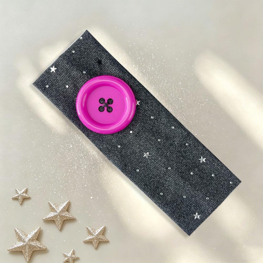 Vintage Style Button Hairband Colorful Retro Headband High Quality Star Headband темно-сірий колір
Vintage Style Button Hairband Colorful Retro Headband High Quality Star Headband темно-сірий колір