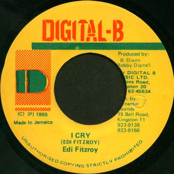 7-дюймовая пластинка EDI FITZROY I Cry NONE DigitalB 1995 Ямайка Регги Ска Даб Б/у
7-дюймовая пластинка EDI FITZROY I Cry NONE DigitalB 1995 Ямайка Регги Ска Даб Б/у