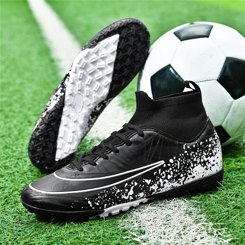 Новые высокие футбольные бутсы с шипами TF мужские и женские AG длинные шипы Взрослые детские студенческие тренировочные бутсы для искусственной травы 45
Новые высокие футбольные бутсы с шипами TF мужские и женские AG длинные шипы Взрослые детские студенческие тренировочные бутсы для искусственной травы 45