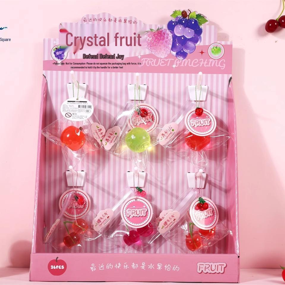 Crystal Apple Cherry Mini Squeeze Toy – Red Book Fluid Fruit Stress Relief Gadget for Girls
Crystal Apple Cherry Mini Squeeze Toy – Red Book Fluid Fruit Stress Relief Gadget for Girls