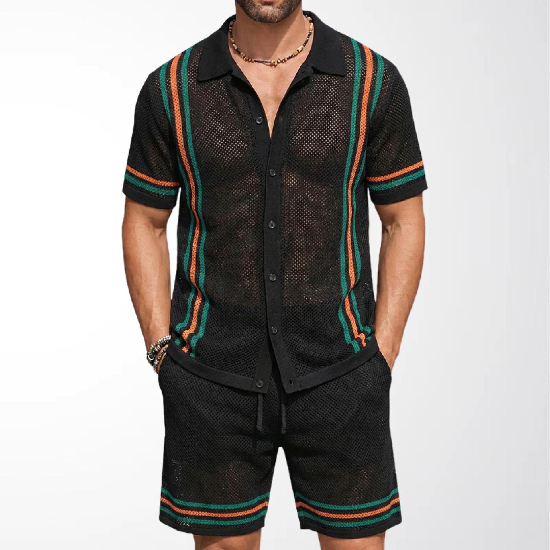 2 Piece Outfits Summer Short Sets for Men Vintage Knit Button Down Shirt Short Sleeve Polo Casual Beach Suits Men s Shirt Top and Shorts Matching Set 3XL
2 Piece Outfits Summer Short Sets for Men Vintage Knit Button Down Shirt Short Sleeve Polo Casual Beach Suits Men s Shirt Top and Shorts Matching Set 3XL