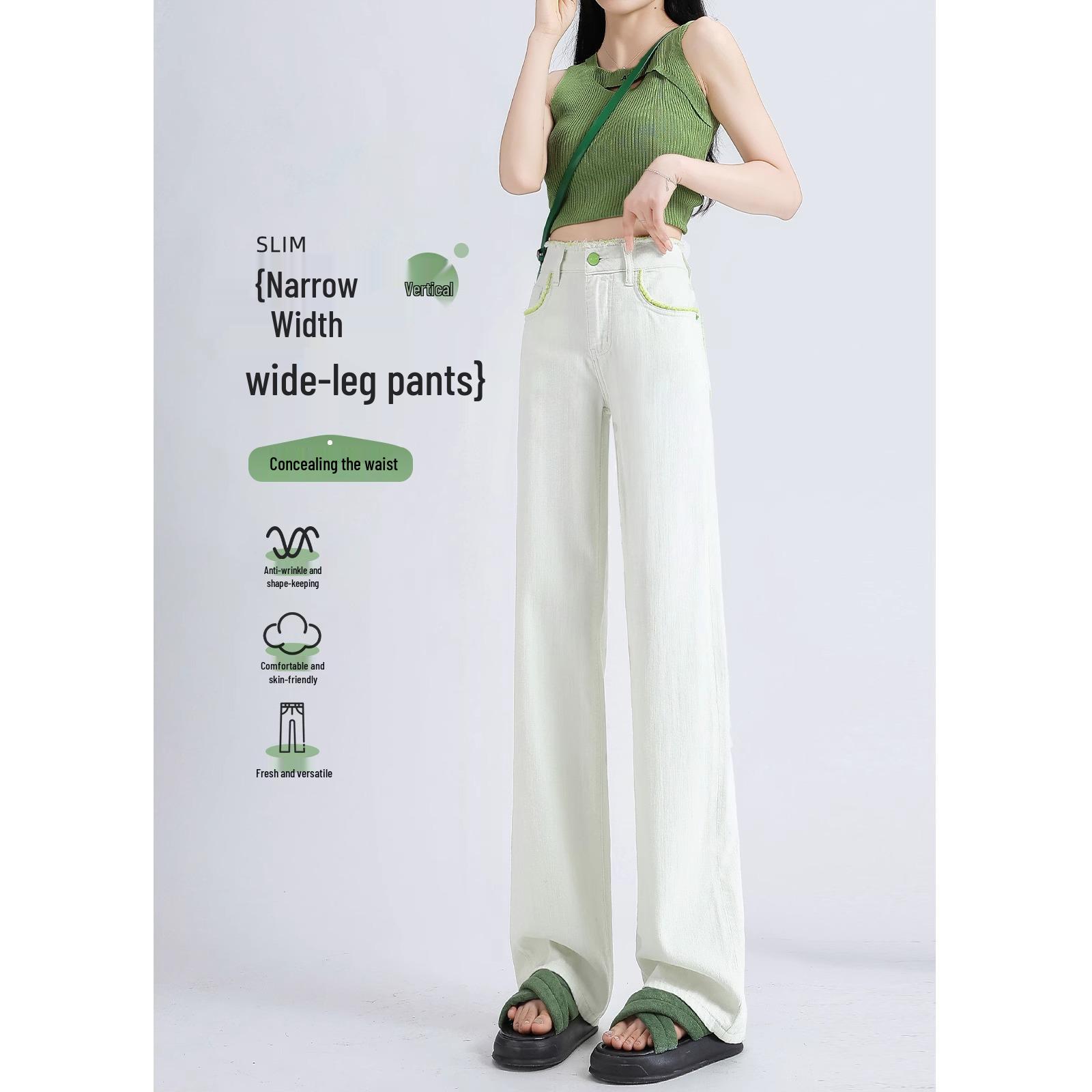 Women s Raw Edge High-Waisted Wide-Leg Jeans - Summer 2025 Slimming Straight-Leg Fit Size 27 (Weight: 96-105 lbs)
Women s Raw Edge High-Waisted Wide-Leg Jeans - Summer 2025 Slimming Straight-Leg Fit Size 27 (Weight: 96-105 lbs)