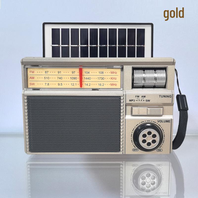 Solar-Powered Portable Bluetooth Speaker & Radio
Solar-Powered Portable Bluetooth Speaker & Radio
